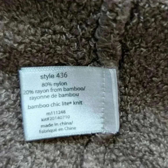 Barefoot Dreams Cozychic Lite Calypso Wrap Sweater Coco Brown Cardi Women's S/M - Picture 9 of 12